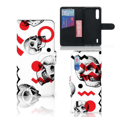 Telefoonhoesje met Naam Xiaomi Mi 9 Lite Skull Red Telefoonhoesje met Naam Xiaomi Mi 9 Lite Skull Red