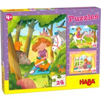 Haba legpuzzel Prinses Valerie junior 20 x 25 cm karton 3-delig