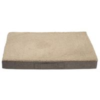 Sun Garden Buddy Orthopedisch Hondenkussen 100x65x10cm Beige/Gemeleerd