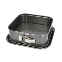 Birkmann, Easy Baking, 881709, vierkante springvorm, 24 x 24 cm, met anti-aanbaklaag en lekbescherming door uitstekende rand, PFOA-vrij
