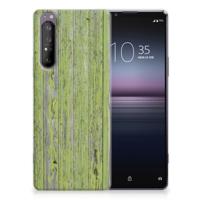 Sony Xperia 1 II Bumper Hoesje Green Wood