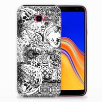 Silicone Back Case Samsung Galaxy J4 Plus (2018) Skulls Angel