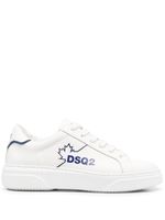 DSQUARED2 baskets à logo imprimé - Blanc - thumbnail