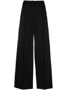 Acne Studios pantalon palazzo à taille haute - Noir