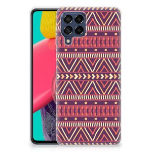 Samsung Galaxy M53 TPU bumper Aztec Paars