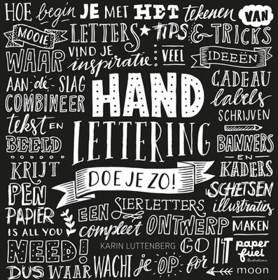 Handlettering doe je zo! - Karin Luttenberg - eBook (9789048837380)