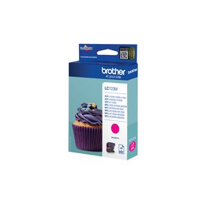 Brother LC-123M inktcartridge 1 stuk(s) Origineel Magenta