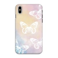 White butterfly: iPhone X Tough Case - thumbnail