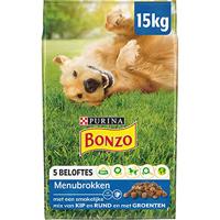 Bonzo Menubrokken met Kip - voor Volwassen Honden - 15kg