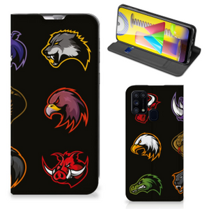 Samsung Galaxy M31 Magnet Case Cartoon