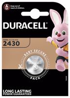 Batterij Duracell knoopcel 1xCR2430 lithium ÃƒÆ'Ã‹Å“24mm 3V-280mAh