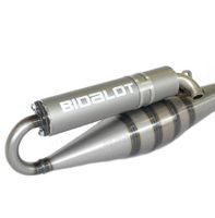 Uitlaat Bidalot S1R Peu.Ludix titanium