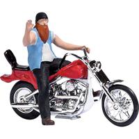 Busch 7861 H0 Motorfiets Amerikaanse motorfiets met biker - thumbnail