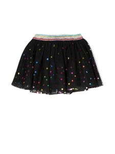 Stella McCartney Kids jupe en tulle à pois - Noir