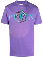 Philipp Plein t-shirt à logo imprimé - Violet