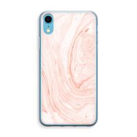 Peach bath: iPhone XR Transparant Hoesje