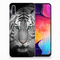 Samsung Galaxy A50 TPU Hoesje Tijger - thumbnail