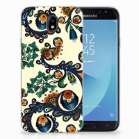 Siliconen Hoesje Samsung Galaxy J7 2017 | J7 Pro Barok Flower - thumbnail