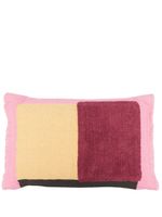 colville coussin colour block en laine mélangée - Rose