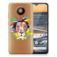 Nokia 5.3 Telefoonhoesje met Naam Lion Color