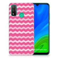 Huawei P Smart 2020 TPU bumper Waves Pink - thumbnail