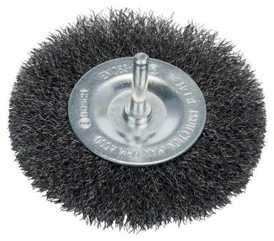 Bosch Accessories Schijfborstel, gegolfd, 100 mm, 0,2 mm, 10 mm, 4500 omw/min Schacht-Ø 6 mm 1609200274 1 stuk(s)