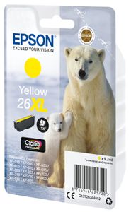 Epson Inktcartridge T2634, 26XL Origineel Geel C13T26344012