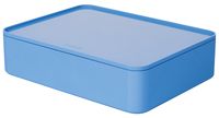 HAN HA-1110-84 Smart-organiser Allison Box Met Binnenschaal En Deksel Hemels Blauw, Stapelbaar - thumbnail