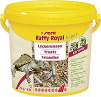 sera Raffy Royal Nature 3,8 l (750 g) gedroogde vissen (50%) & garnalen (50%), soortvriendelijke afwisseling voor krachtig bijten met anchovies, voer voor waterschildpadden