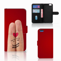 Apple iPhone 7 Plus | 8 Plus Wallet Case met Pasjes Liefde - Origineel Romantisch Cadeau