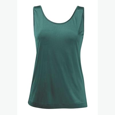 Top van puur bio-zijde, naturel 38