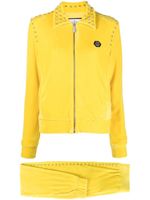 Philipp Plein survêtement à ornements - Jaune