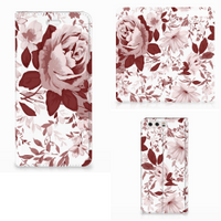 Bookcase Huawei P10 Plus Watercolor Flowers - thumbnail