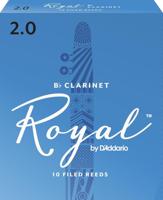 D'Addario Woodwinds RCB1020 Royal rieten Bb-klarinet nr 2, 10st