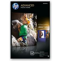 HP Advanced Photo Paper, glanzend, 100 vel, 10 x 15 cm zonder rand