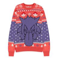 Pokemon Sweatshirt Christmas Jumper Gengar - thumbnail