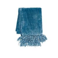 Plaid - Fluffy - Blauw