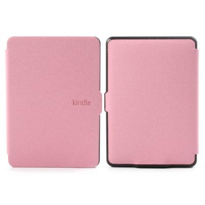 Sleepcover flip grid hoes Kindle Paperwhite 1 / 2 / 3 lichtroze Sleepcover flip grid hoes Kindle Paperwhite 1 / 2 / 3 lichtroze