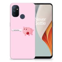 OnePlus Nord N100 Telefoonhoesje met Naam Pig Mud