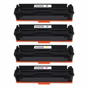 HP CF400/1/2/3X alternatief Toner cartridge magenta/Geel Cya