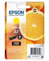 Epson Oranges Singlepack Yellow 33 Claria Premium Ink - thumbnail