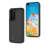 Lunso - Battery Power Case hoes - Huawei P40 - 4800 mAh - Zwart