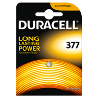 Duracell 377 Wegwerpbatterij Zilver-oxide (S)