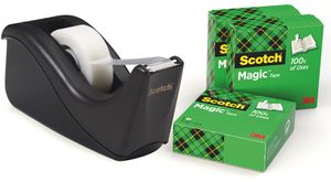 Scotch Plakbandafroller Two Tone Black