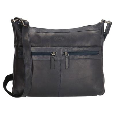 Old West Crossbody Schoudertas Navy Blauw