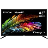 Dyon iGoo-TV 43F LED-TV 109.2 cm 43 inch Energielabel F (A - G) CI+*, DVB-C, DVB-S2, DVB-T2, Full HD, Smart TV, WiFi Zwart - thumbnail