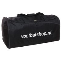 Voetbalshop Teamtas XLarge (80 cm) Zwart incl. 2-zijdig opdruk - thumbnail