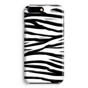 Zebra pattern: Volledig Geprint iPhone 7 Plus Hoesje