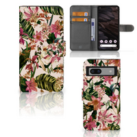 Google Pixel 7A Hoesje Flowers