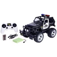 Carson Modellsport Jeep Wrangler Police 1:12 RC modelauto voor beginners Elektro Terreinwagen RTR 2,4 GHz - thumbnail